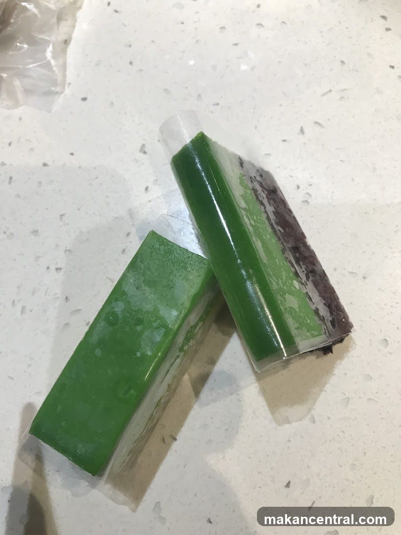 Green Layered Dessert