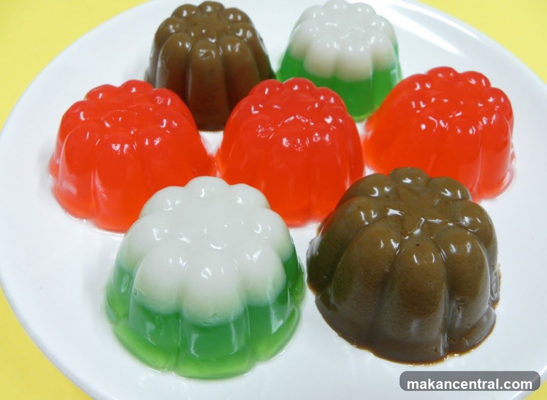 Jellies on Plate