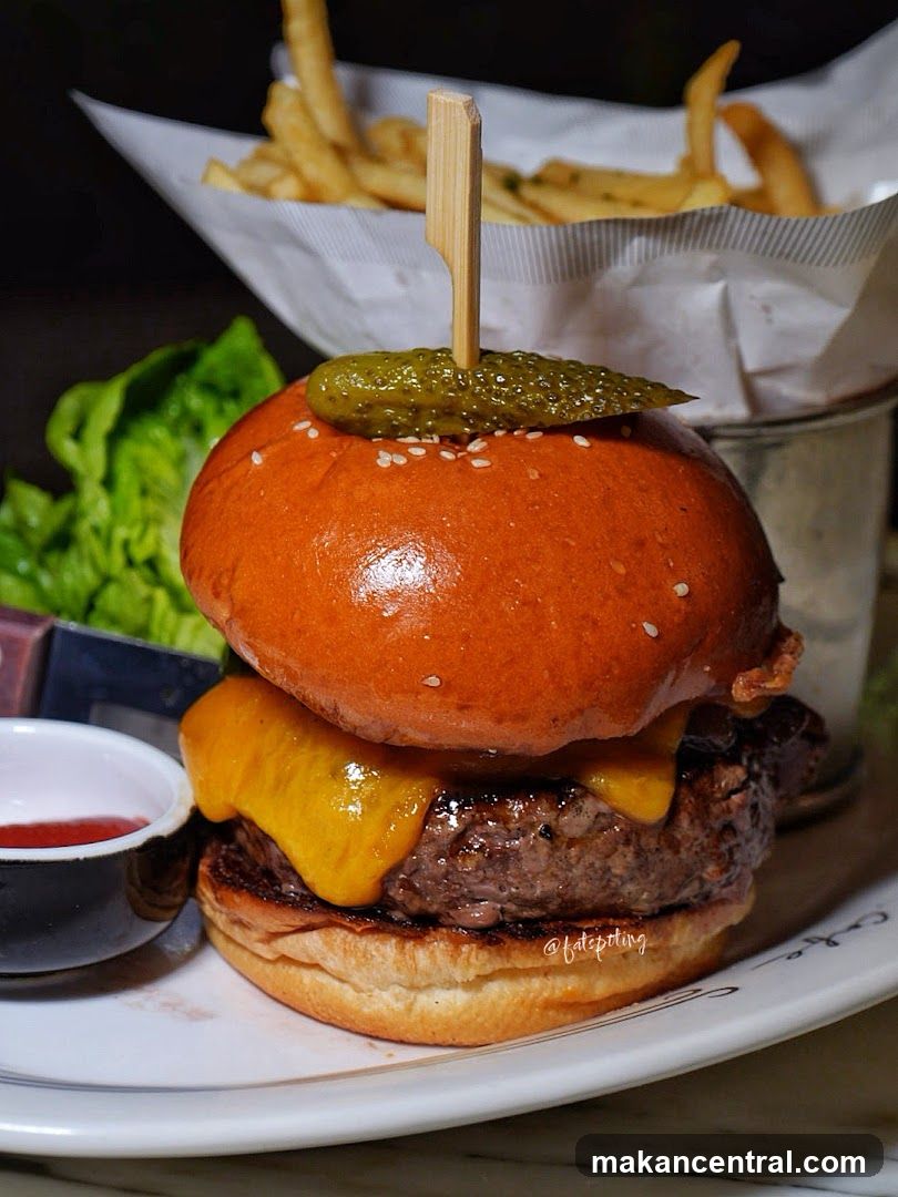 Burger and Fries