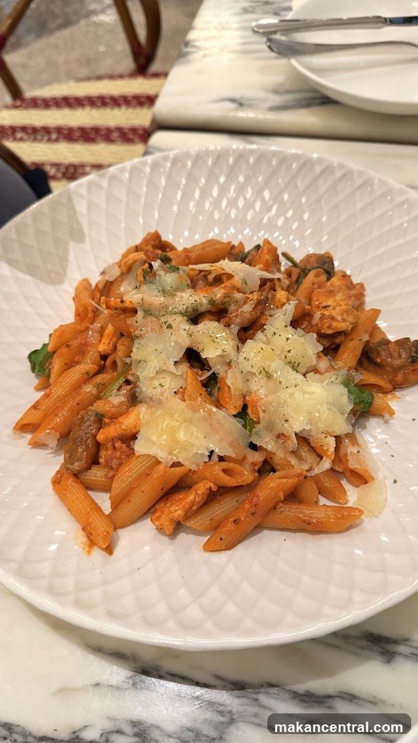 Pasta Dish on Plate