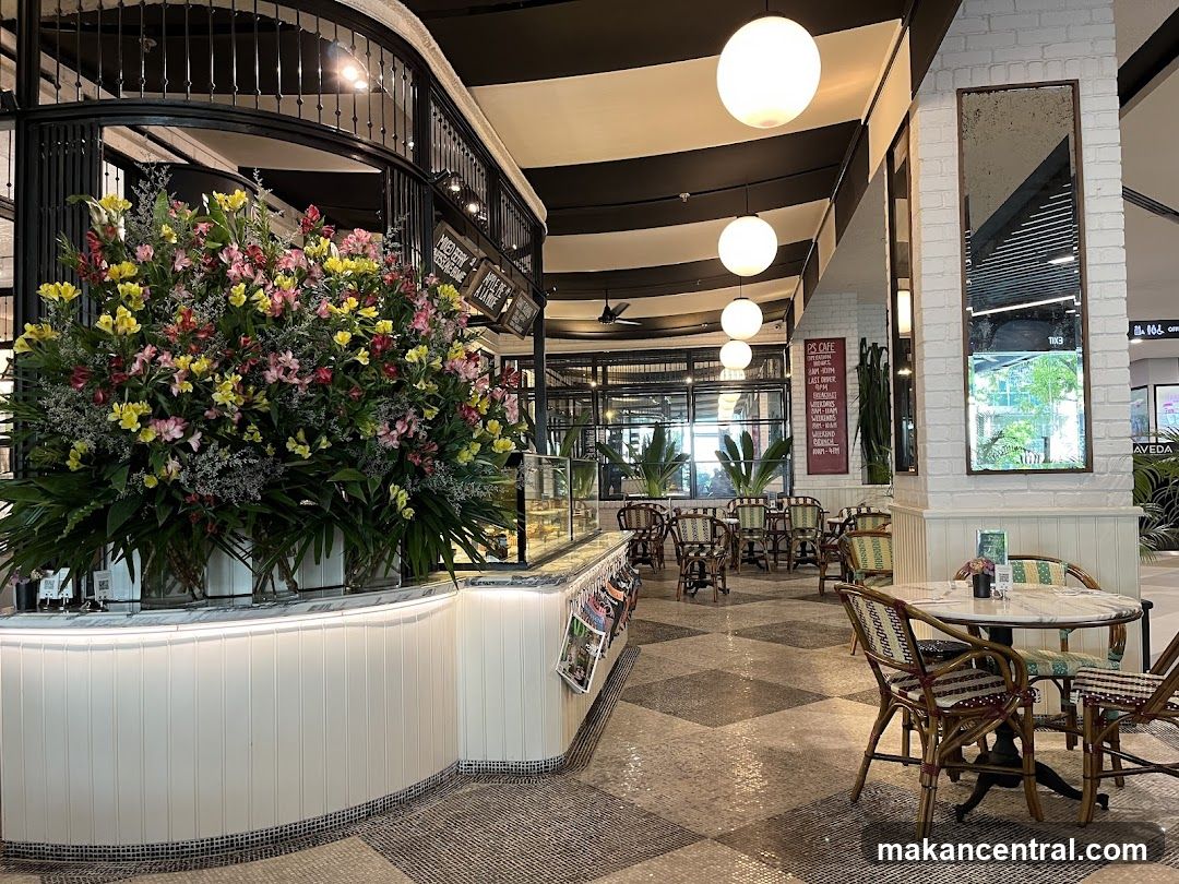 Interior café space