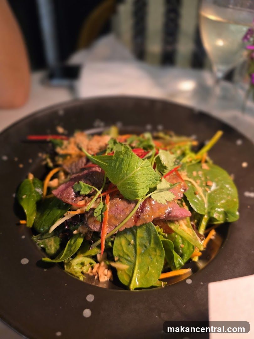 Salad on Plate