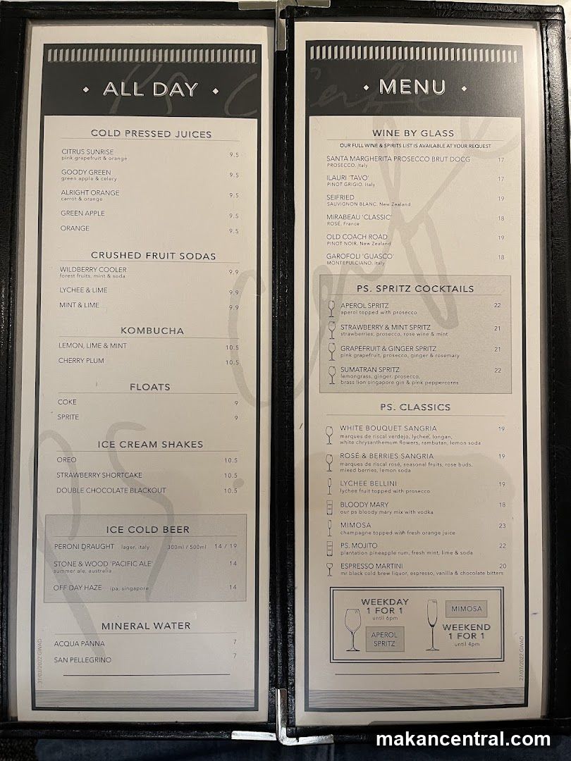 All Day Menu