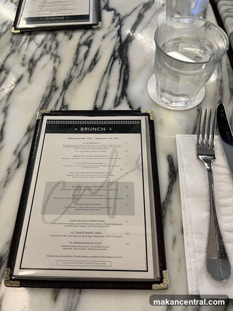 Brunch Menu