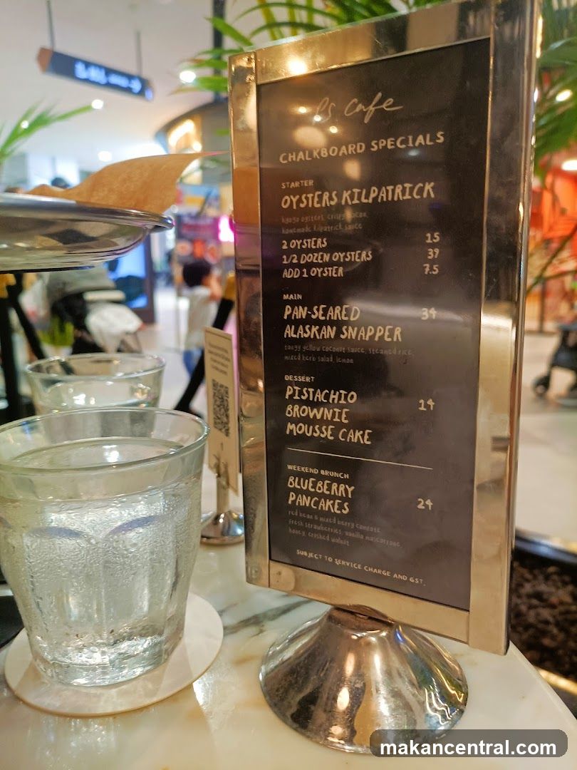 Chalkboard Specials Menu
