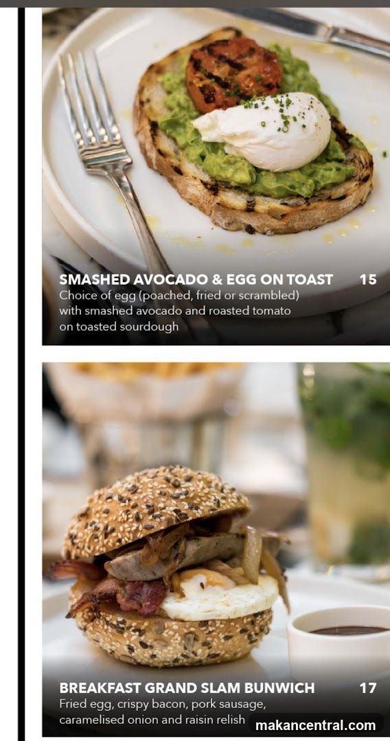 Breakfast Menu Items