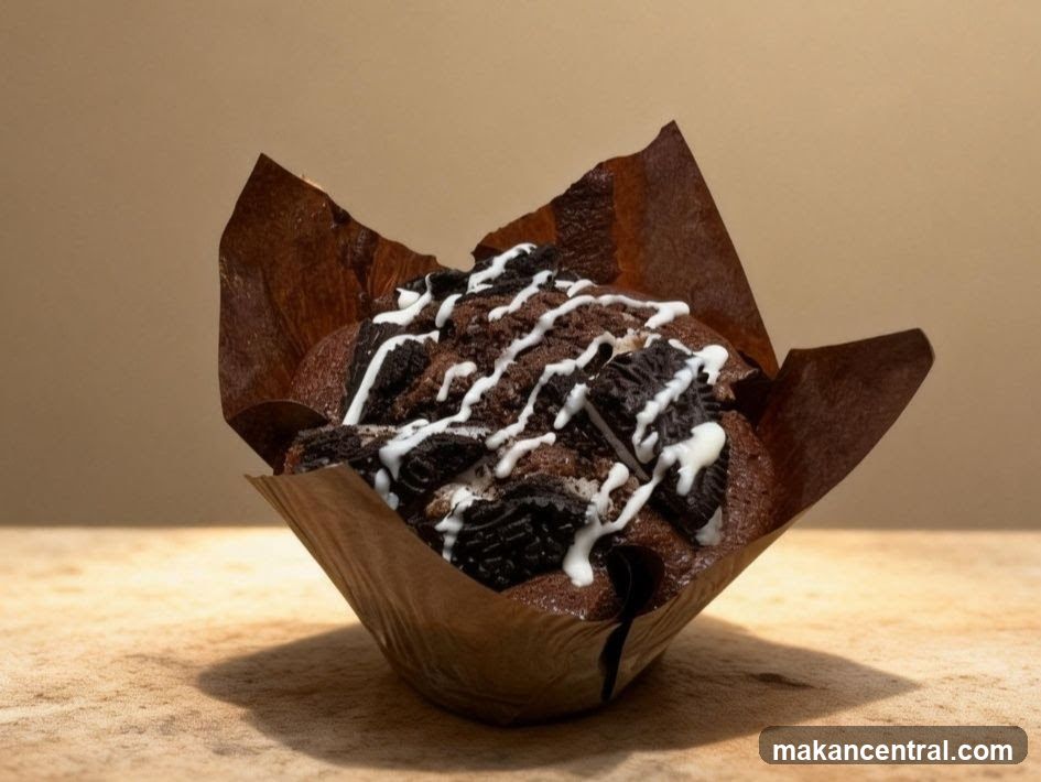 Chocolate Oreo Muffin