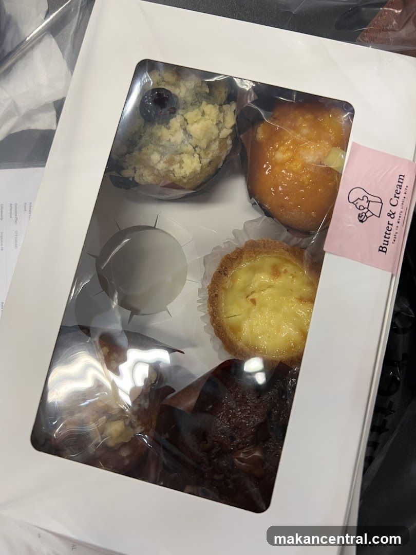 Butter & Cream bakery product box