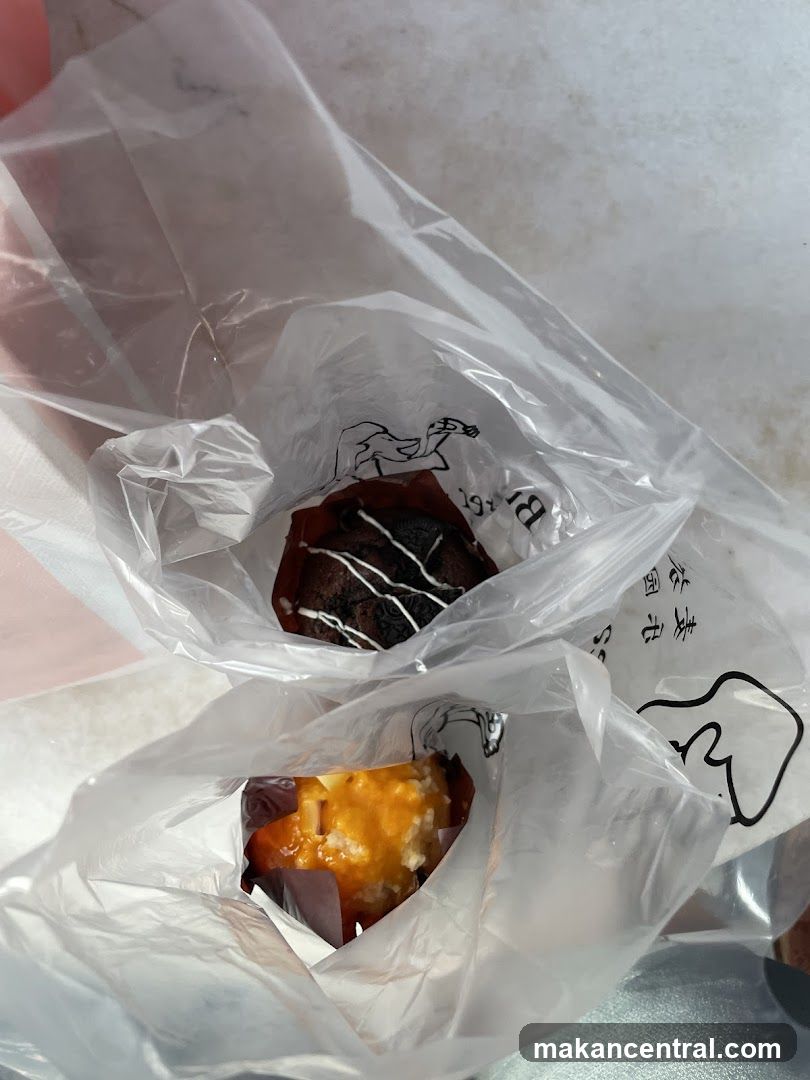 Baked Goods in Plastic Bags