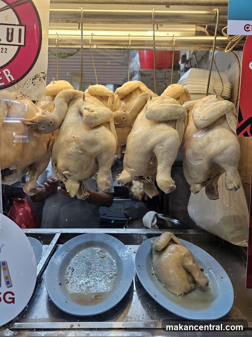 Chicken Display at Food Stall