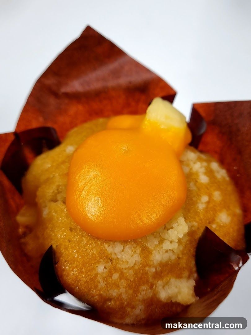 Muffin in brown paper liner
