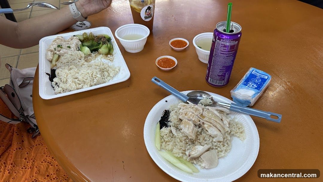 Food and drink at a hawker center