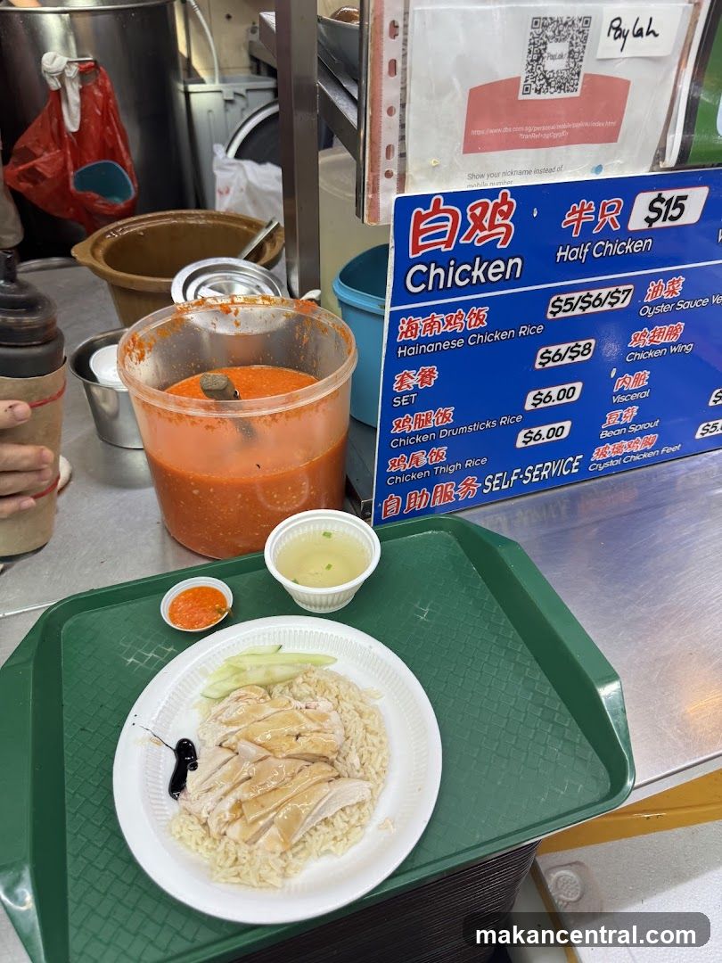 Chicken Rice Stall Interior
