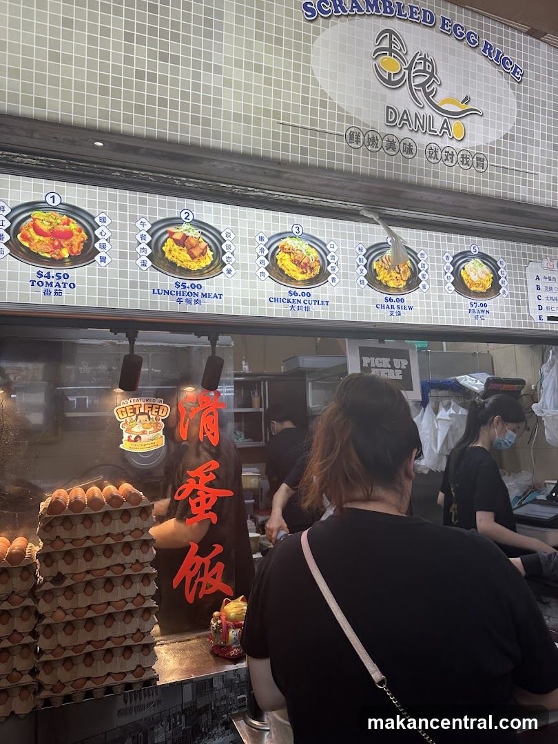Scrambled Egg Rice Stall