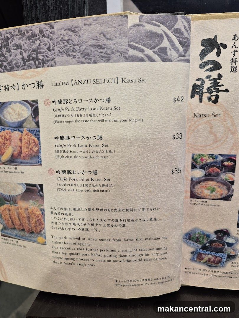 Limited [ANZU SELECT] Katsu Set