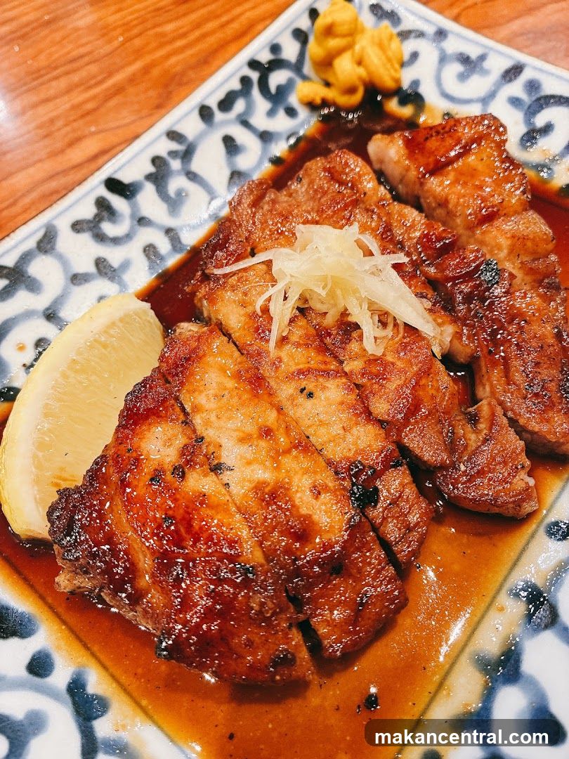 Pork Cutlet with Sauce