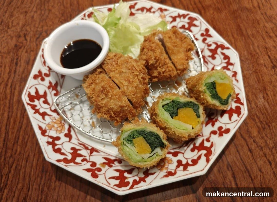 Fried Pork and Vegetable Rolls