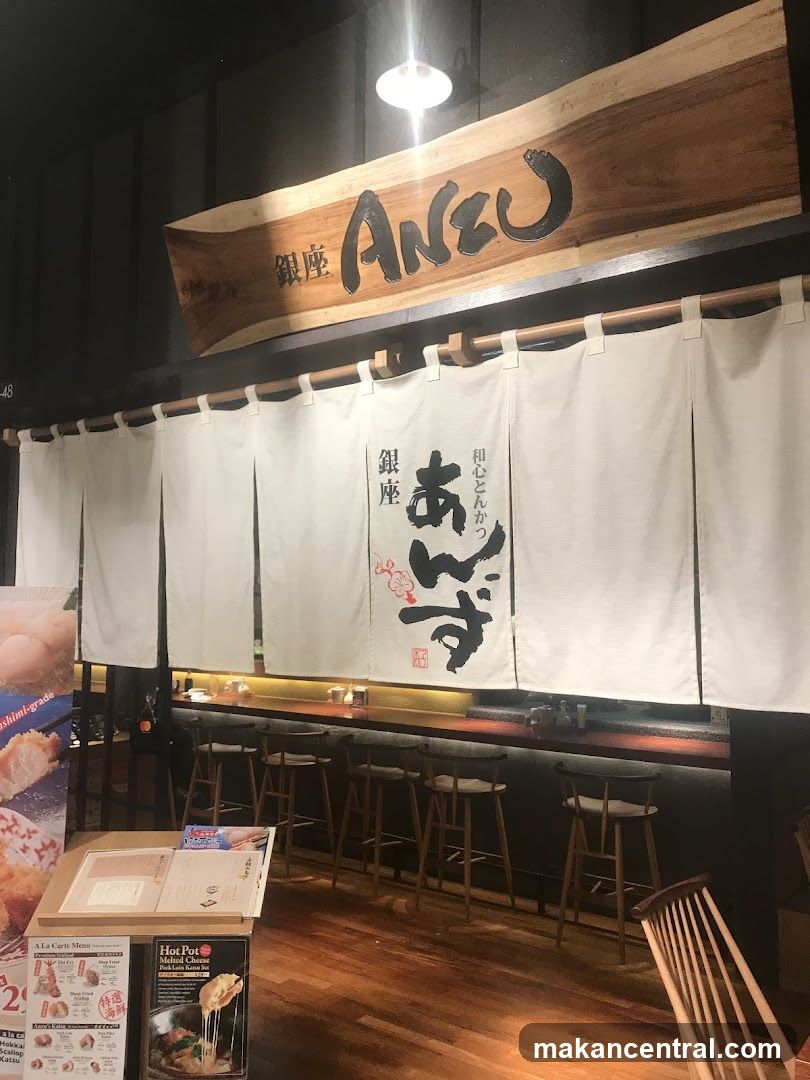 Restaurant Interior with Signage