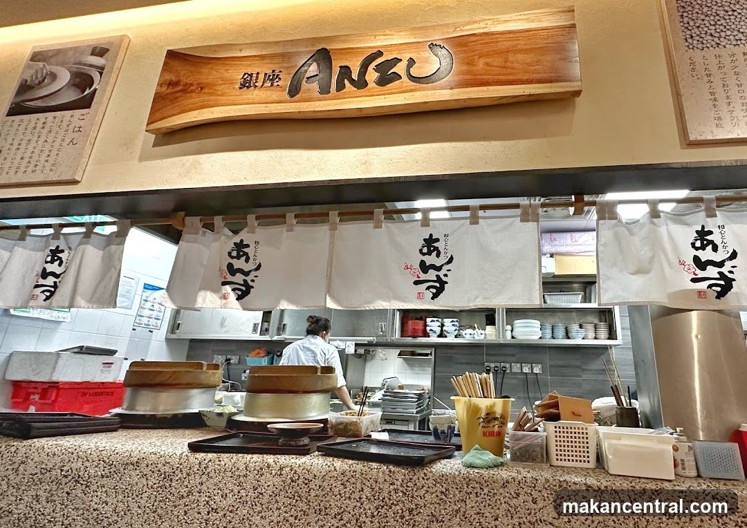 Restaurant Interior with Signage