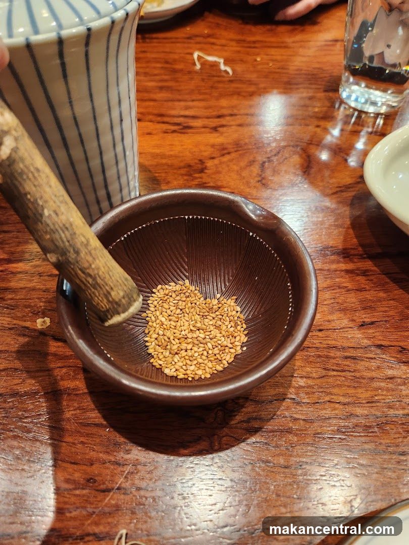 Sesame Seeds and Pestle