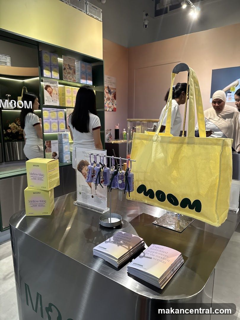 Store Interior with Products and Promotional Items
