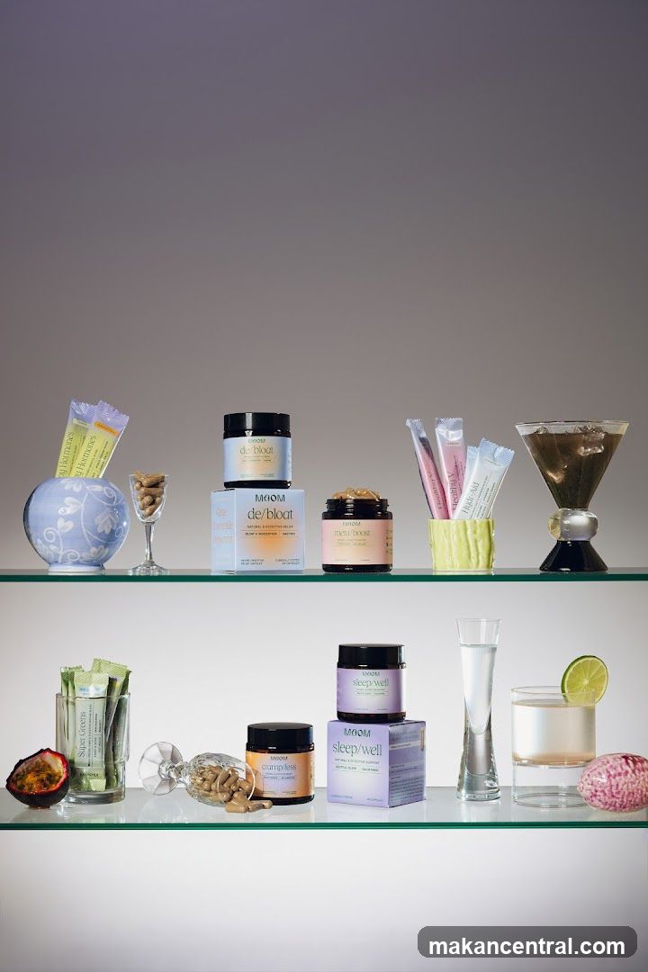 Wellness Products Display