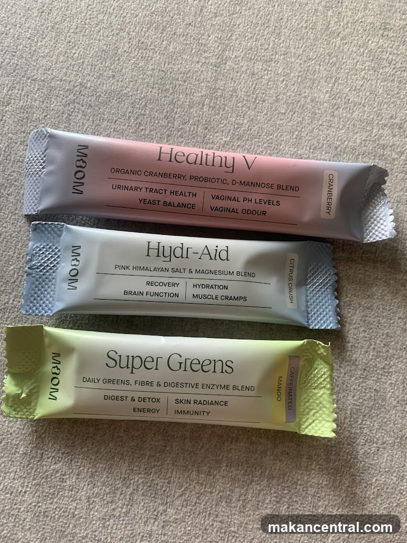 Three Moom Health Supplements
