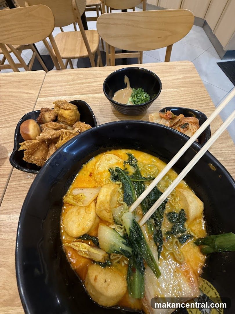 Noodle Soup with Sides
