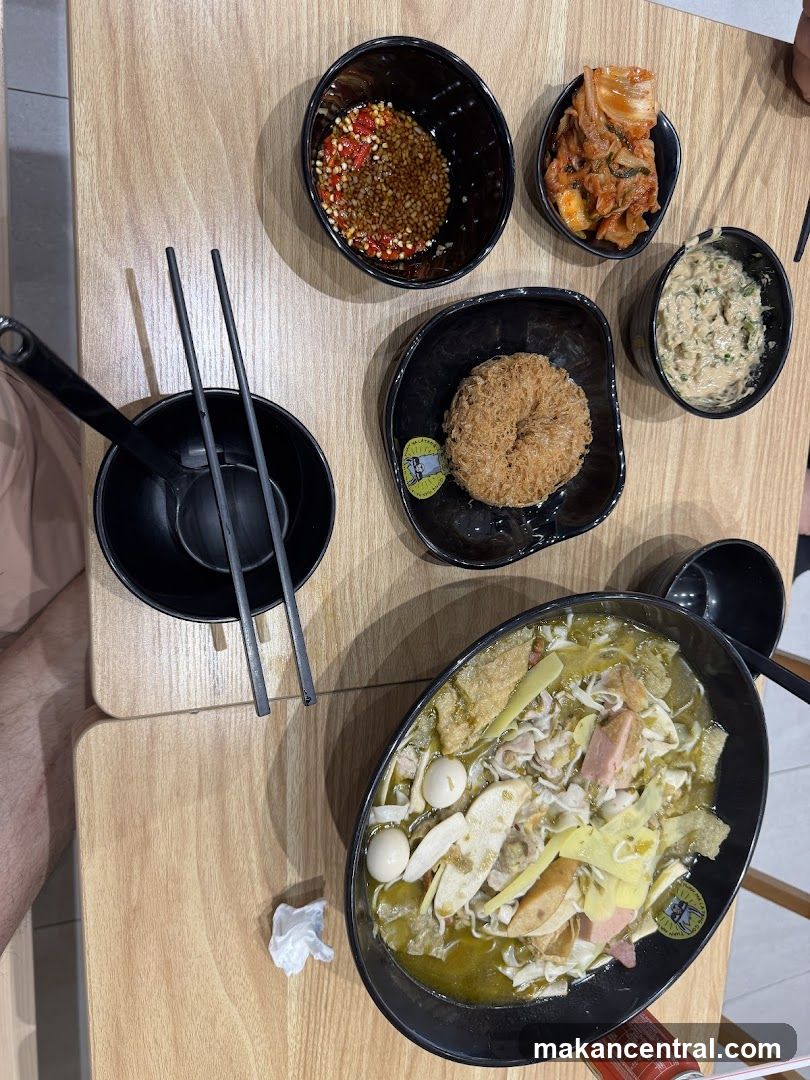 Table with food