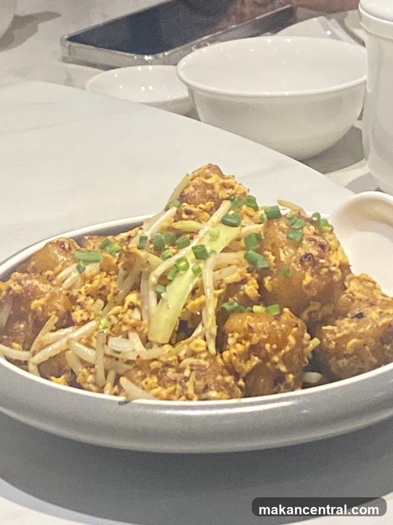 Fried Food with Sprouts