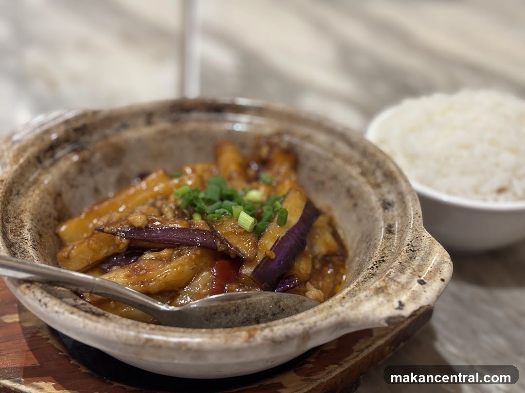 Braised Eggplant with Minced Pork
