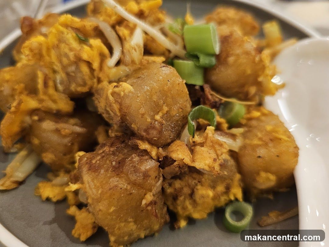 Fried Turnip Cake with Scrambled Egg