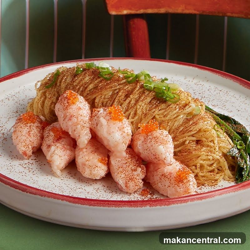 Shrimp and Noodles Dish