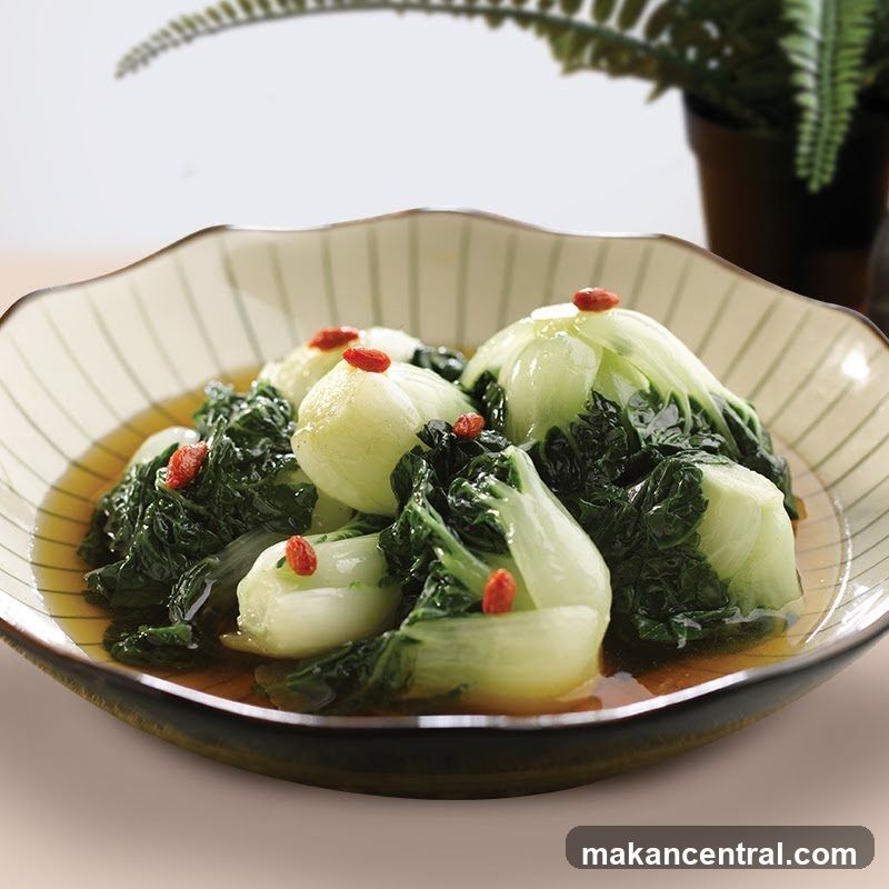 Bok Choy with Goji Berries