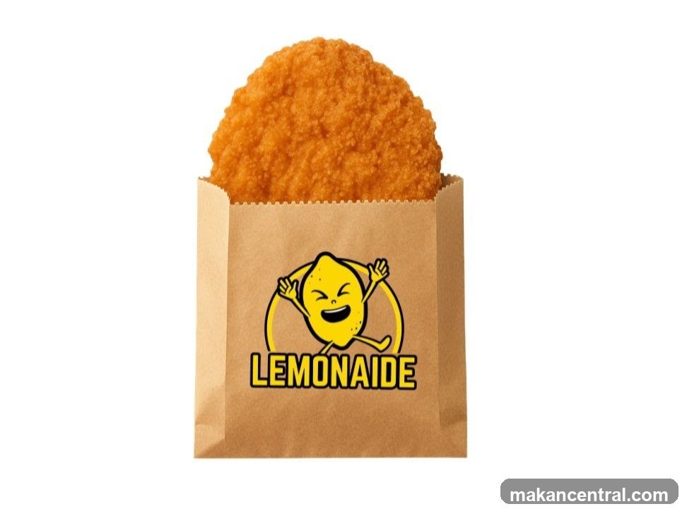 Fried Food Item in Branded Bag