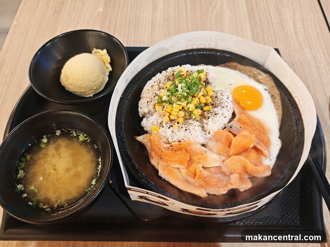 Salmon Sizzling Plate