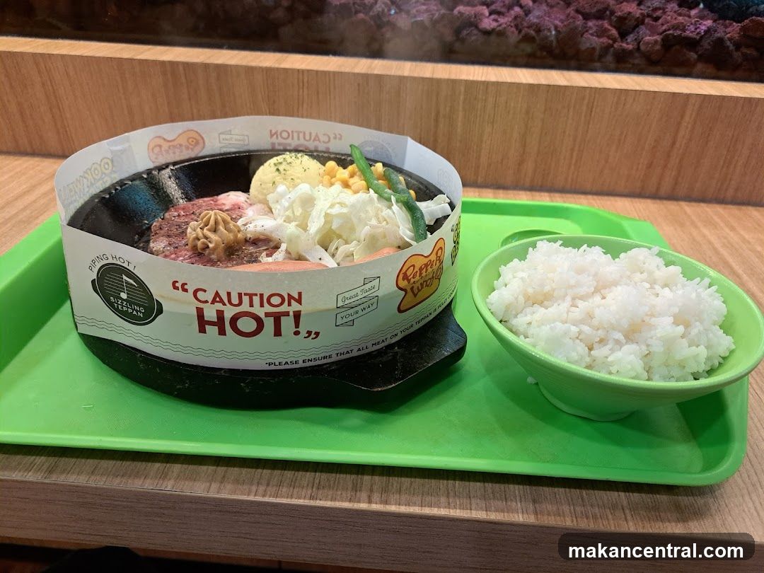Sizzling Teppan Dish