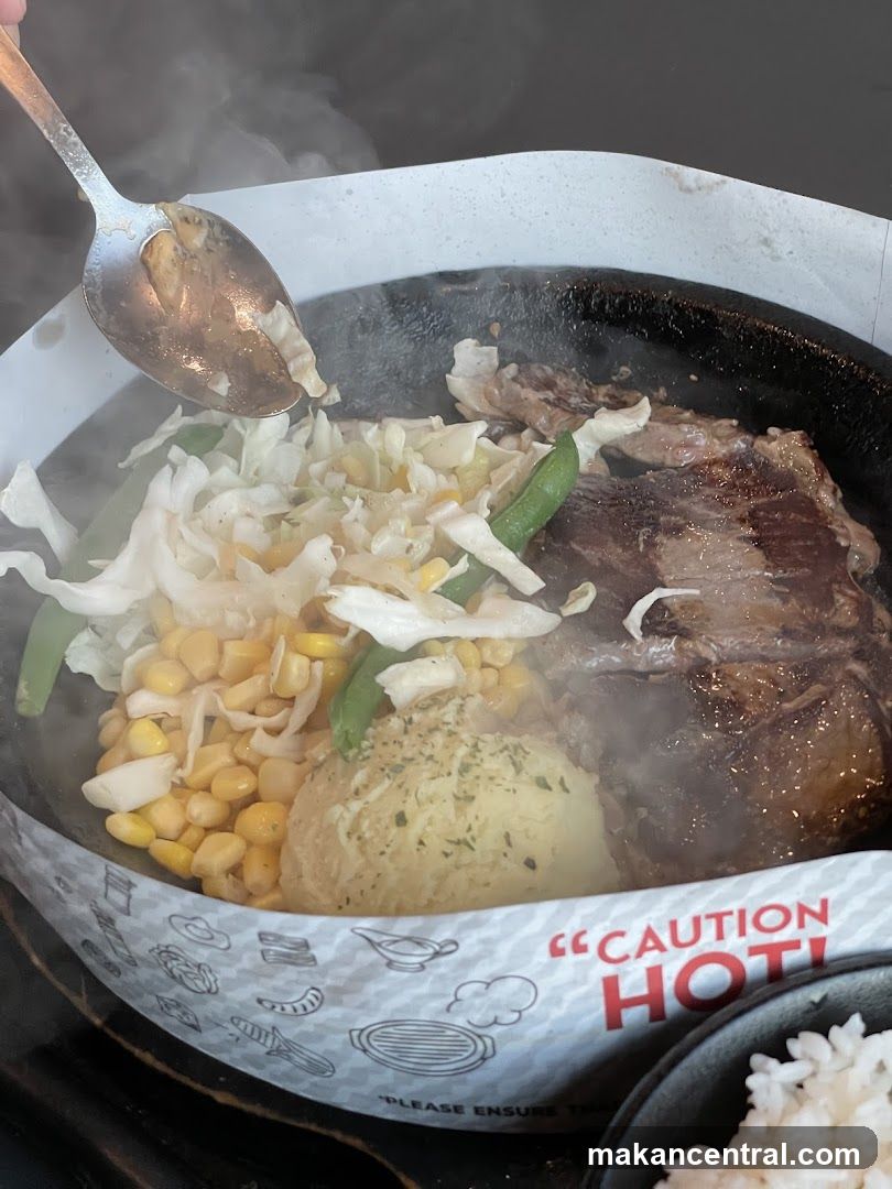 Sizzling Steak Platter