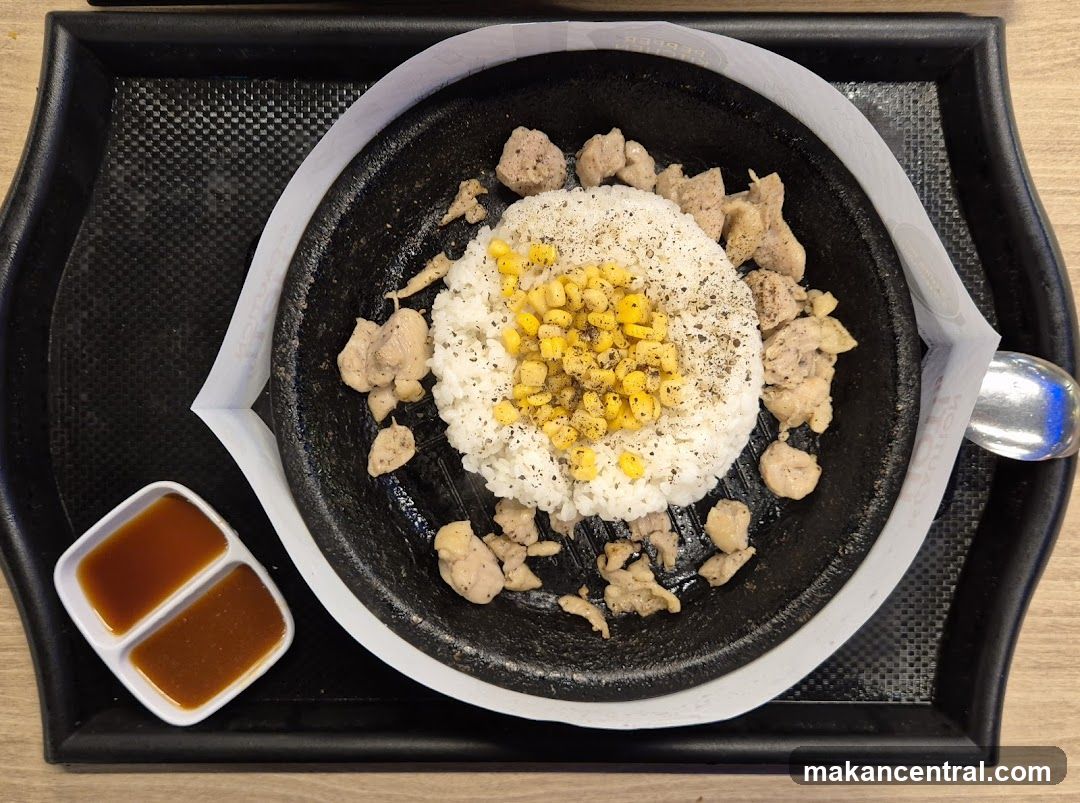 Sizzling Chicken and Rice