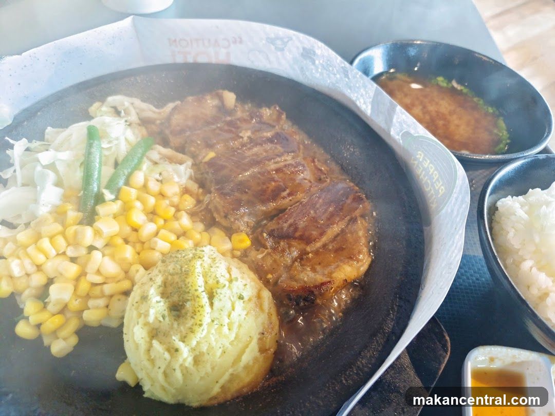 Sizzling Steak Meal