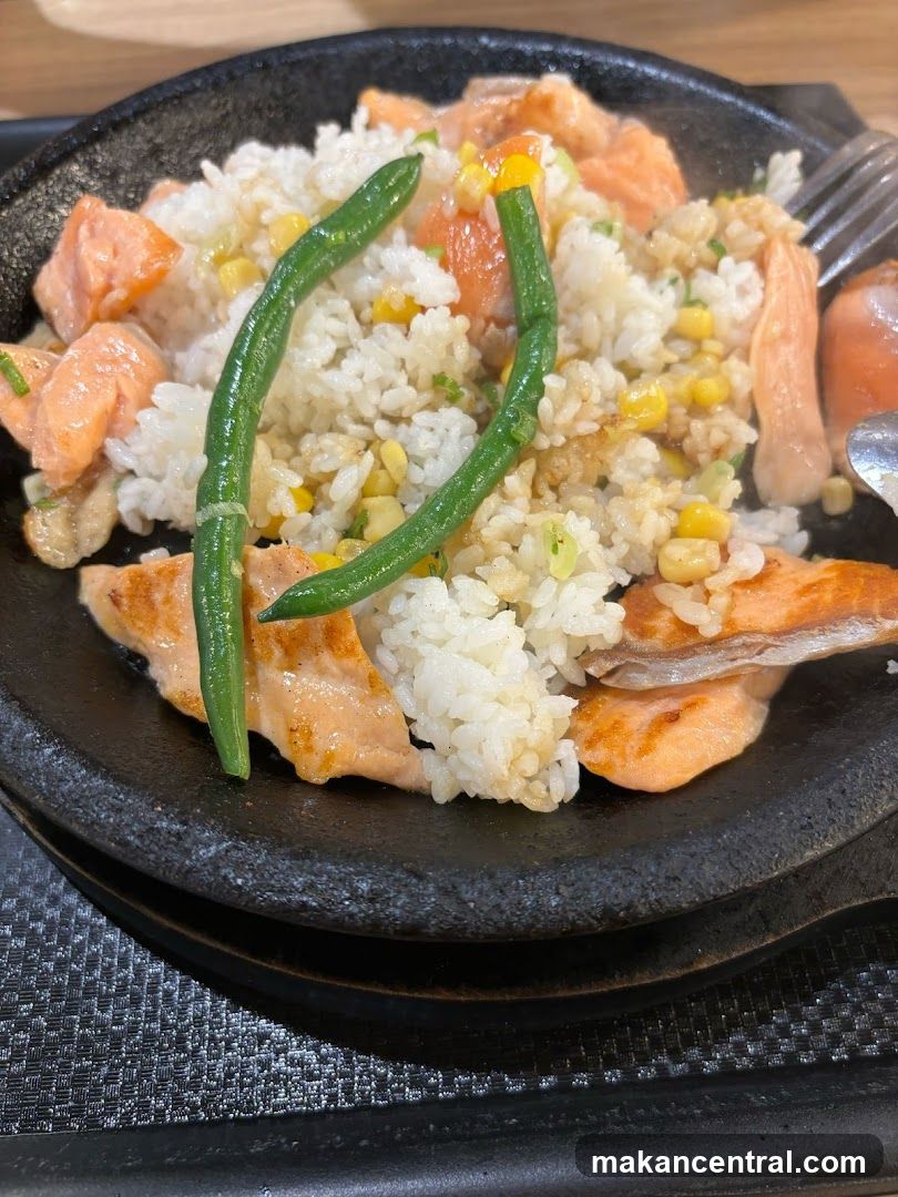 Salmon and Rice Dish
