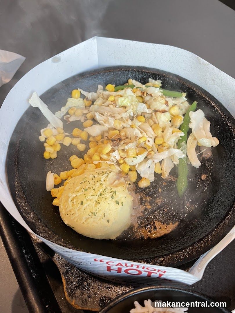 Sizzling Hot Plate Meal