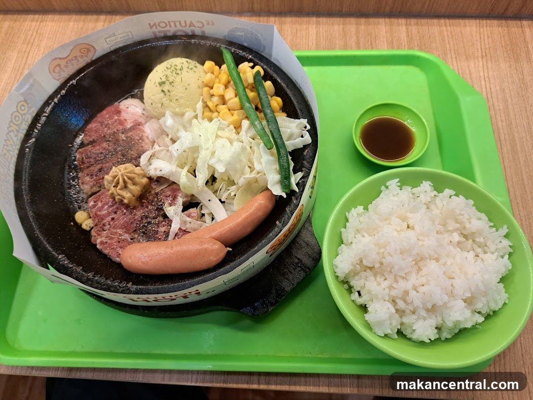Sizzling Steak Platter