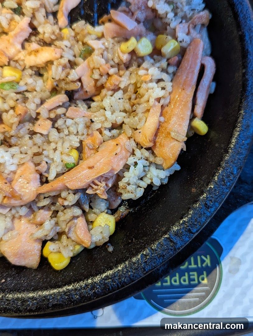 Salmon Fried Rice