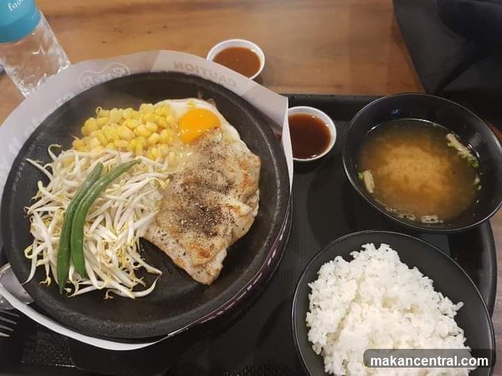 Sizzling Chicken Steak Meal