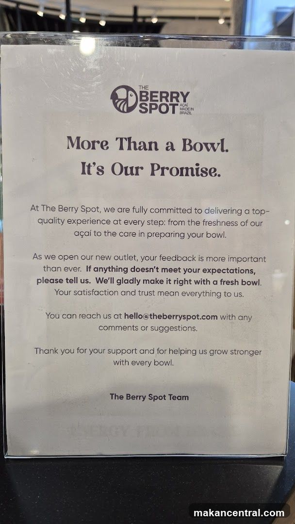 The Berry Spot Promise
