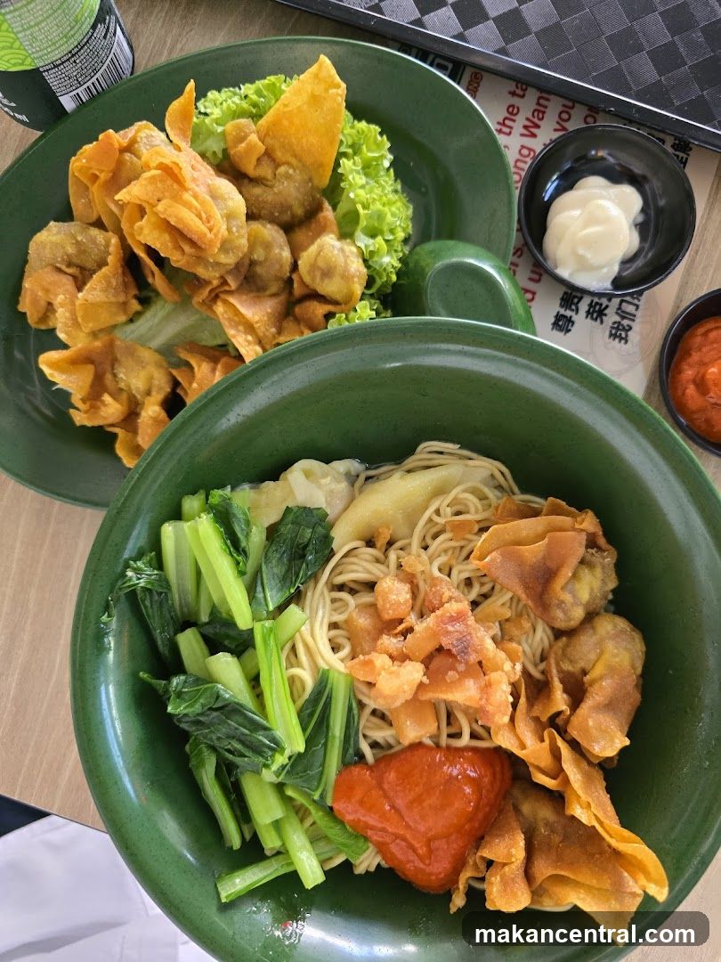Noodles and Wontons