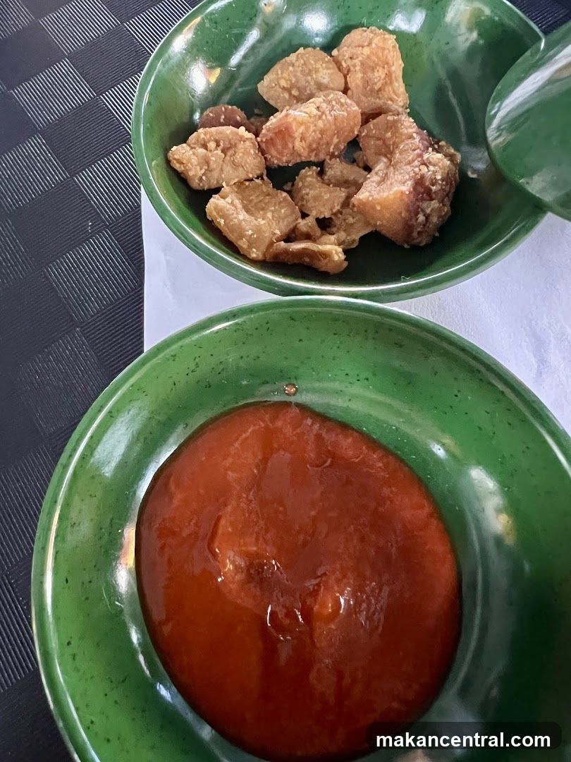 Crispy Pork Belly and Sauce