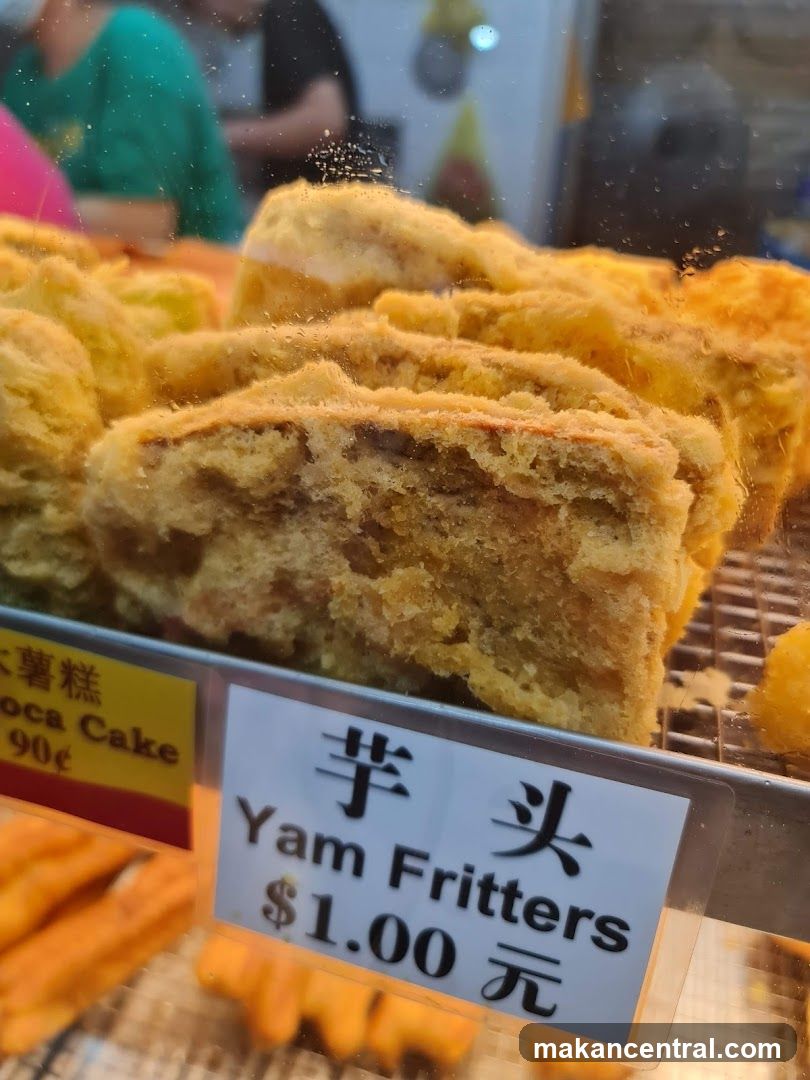 Yam Fritters