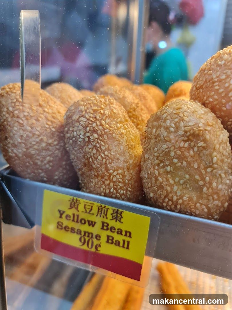 Yellow Bean Sesame Balls